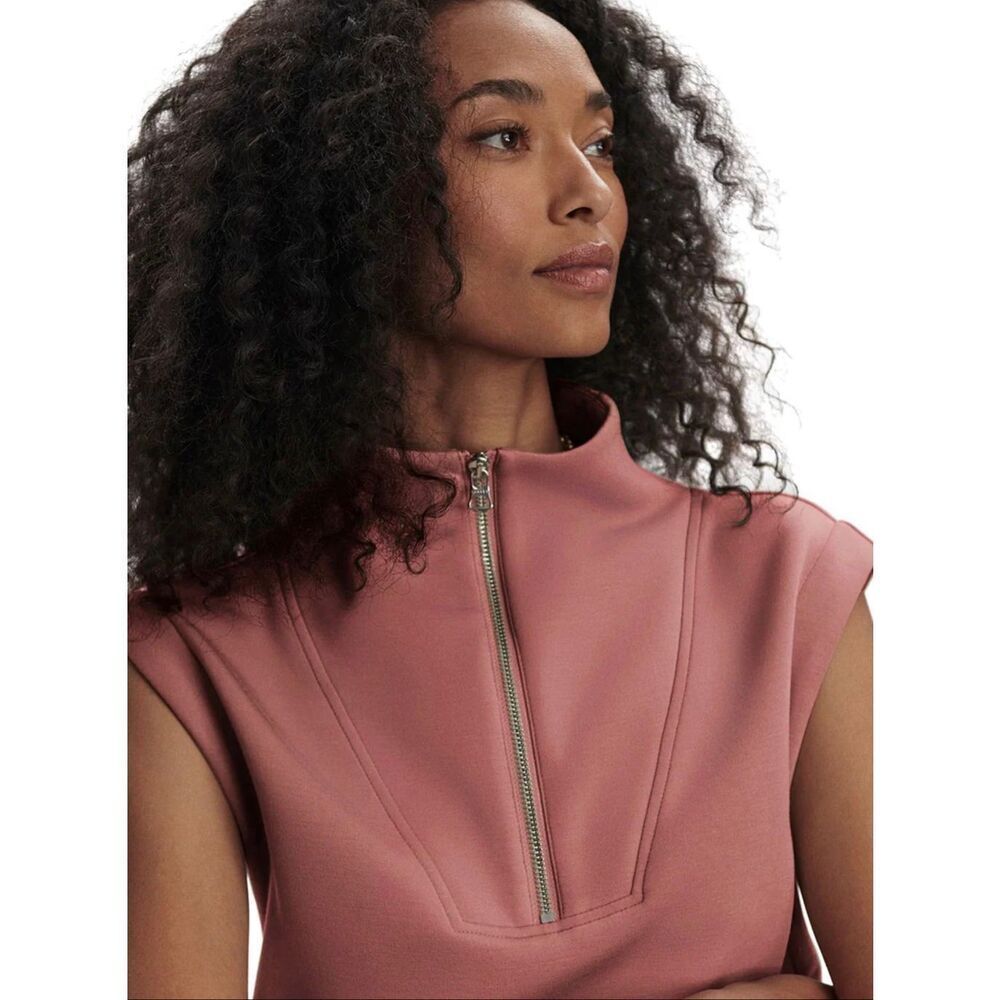 Varley Magnolia Chic Yoga Half Zip 2.0 Tank Canyon Rose Medium - Picture 4 of 5